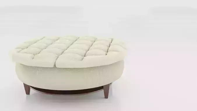 White Ottoman Sofa Couch