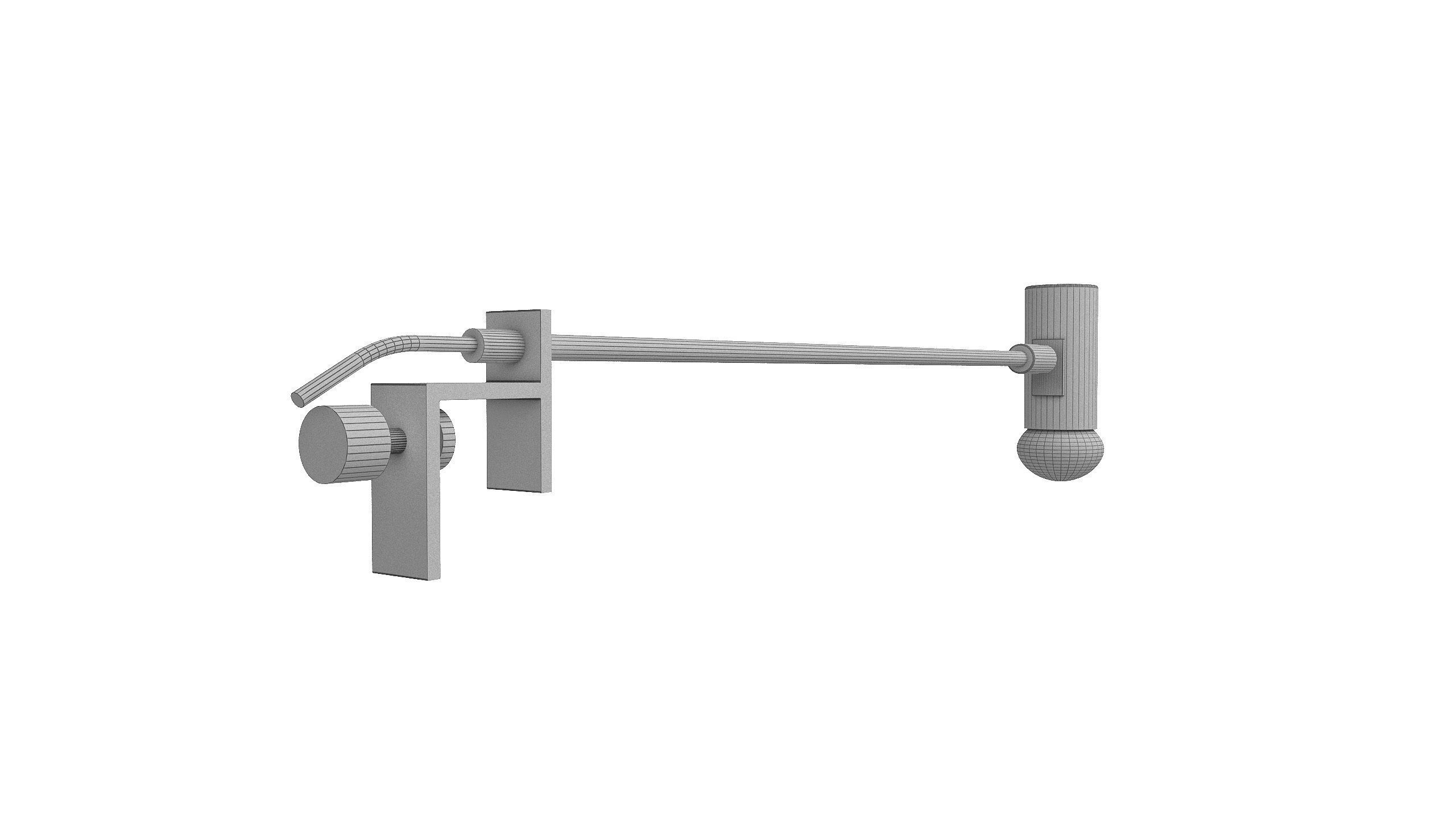 Standard LED Arm Spot 470mm 3D model_9