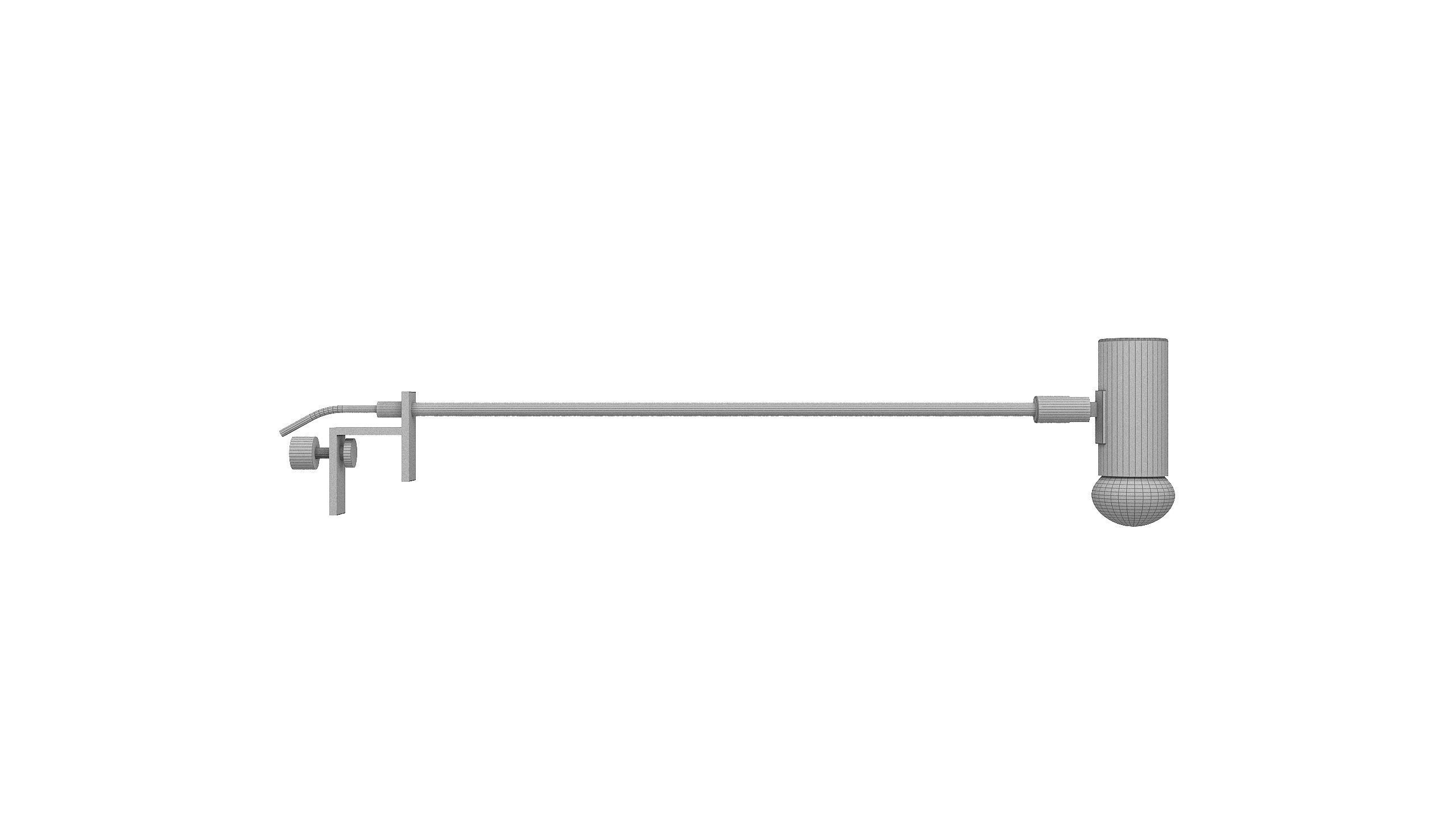 Standard LED Arm Spot 470mm 3D model_7
