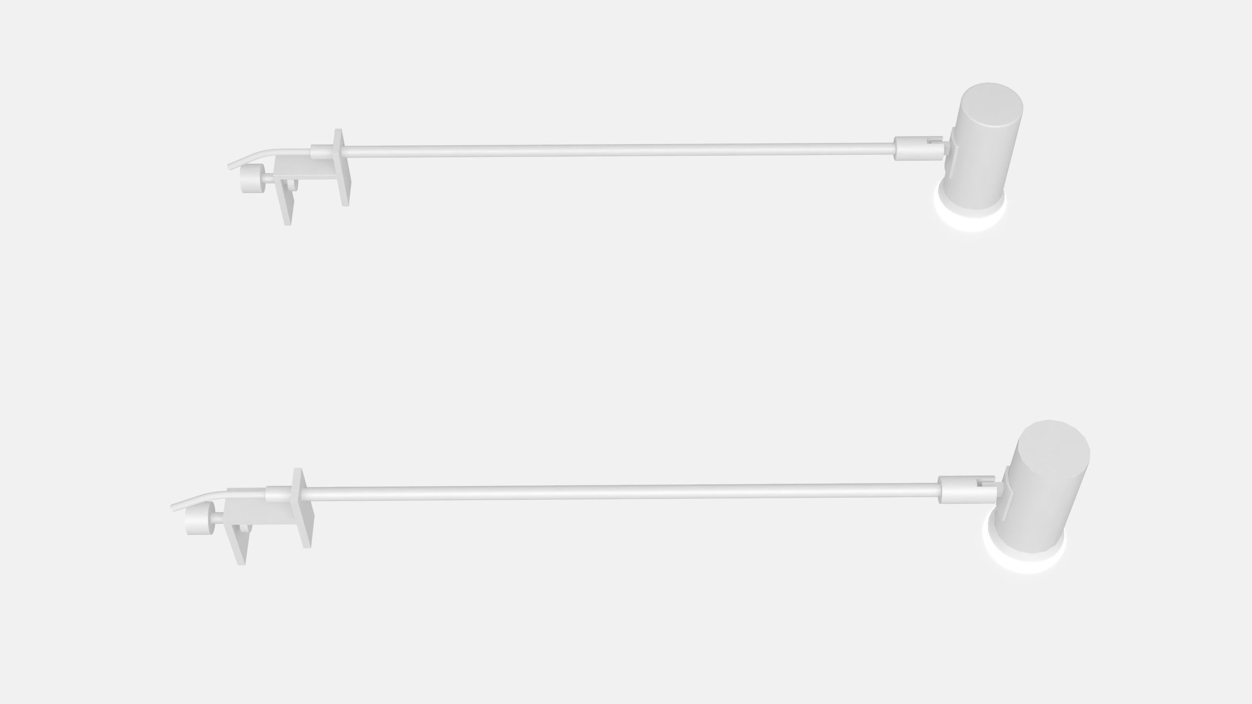 Standard LED Arm Spot 470mm 3D model_4