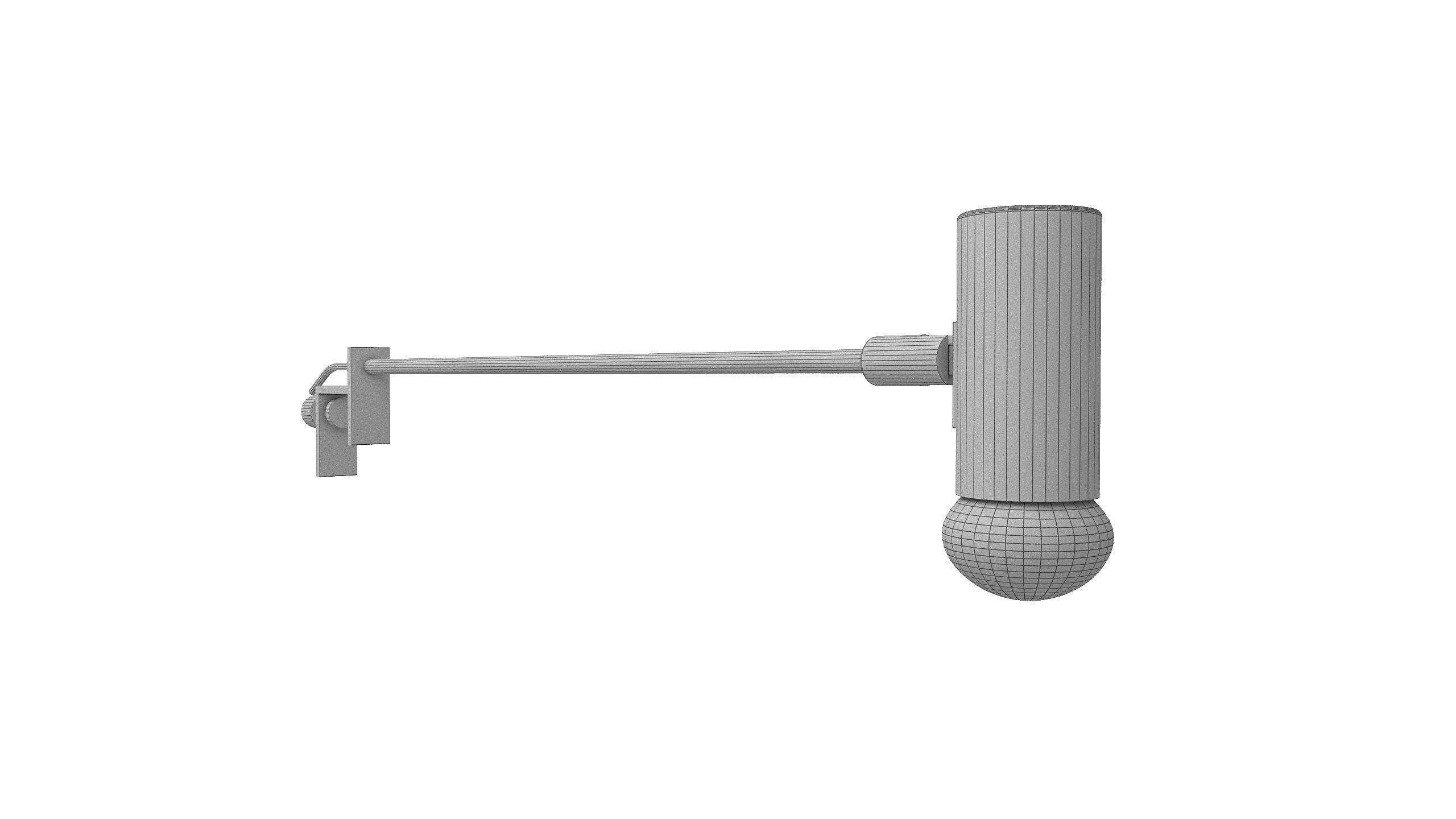 Standard LED Arm Spot 470mm 3D model_6