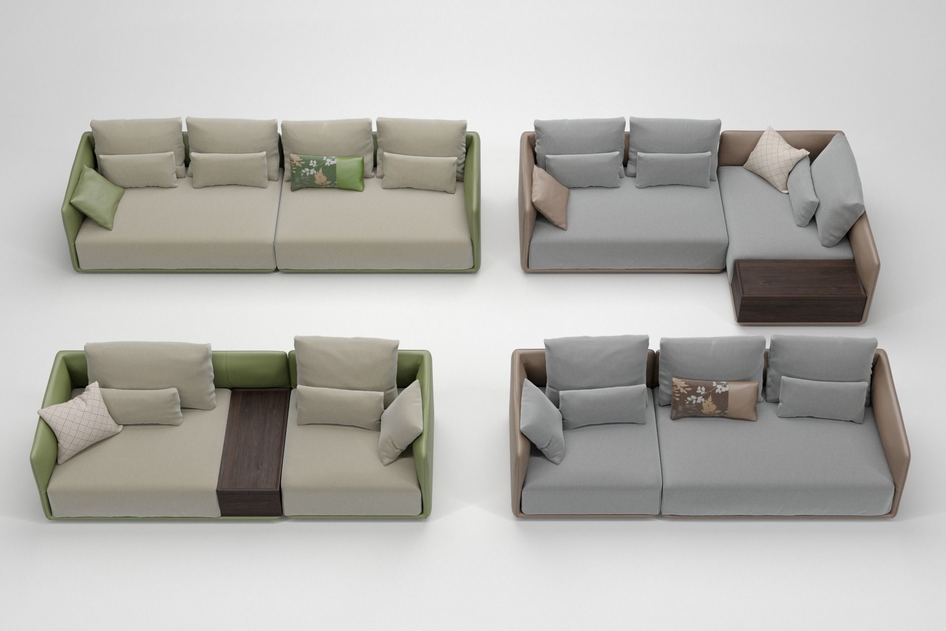 Camerich ELAN Sofa 3D model_12
