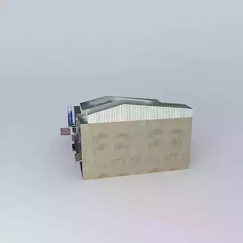 City street buildings 