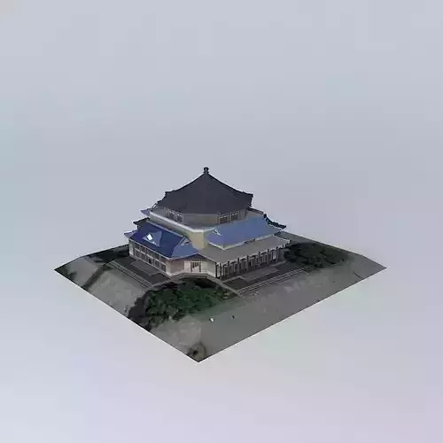 Guangzhou Zhongshan Memorial Hall Free 3D model