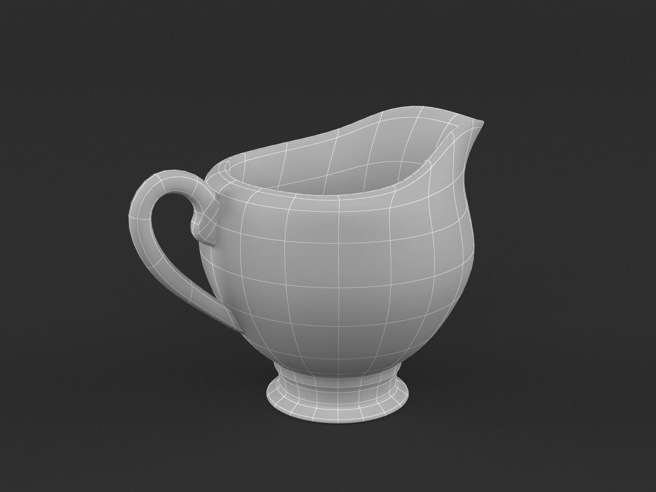 Coffee Cup and Saucer Set 3D model_13