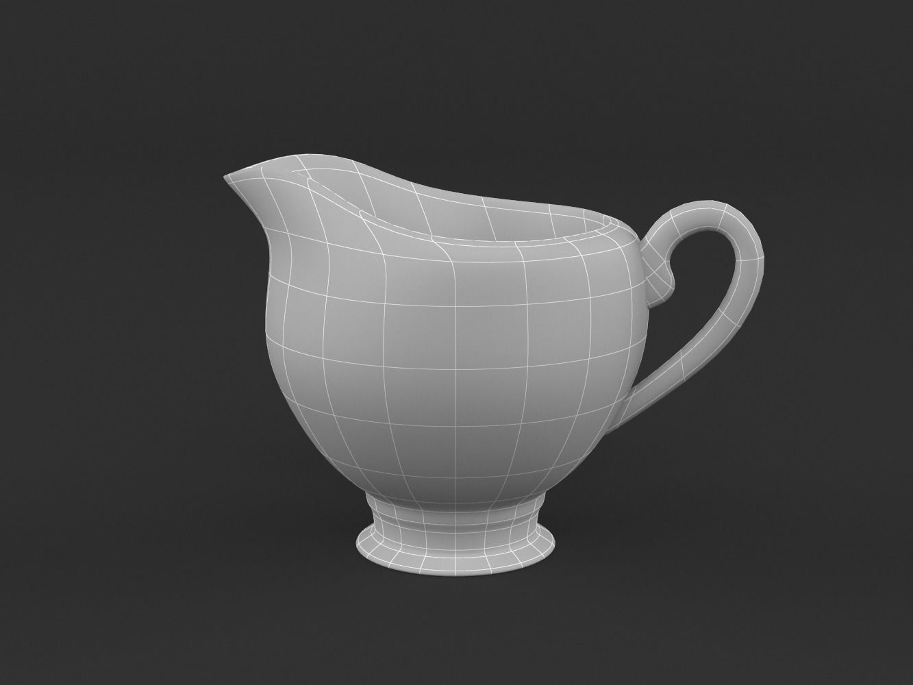 Coffee Cup and Saucer Set 3D model_16