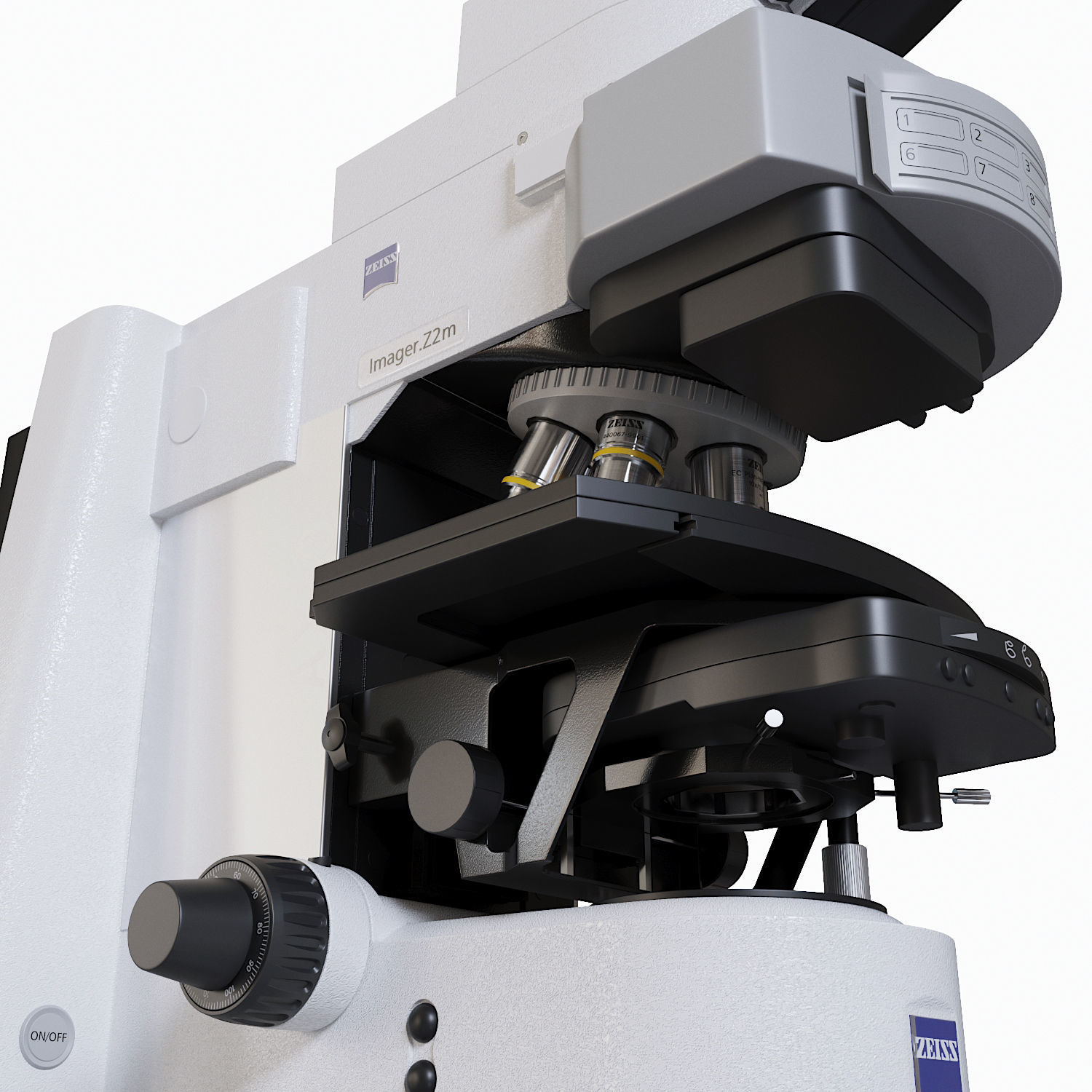Microscope ZEISS Axio Imager 2 3D model_6