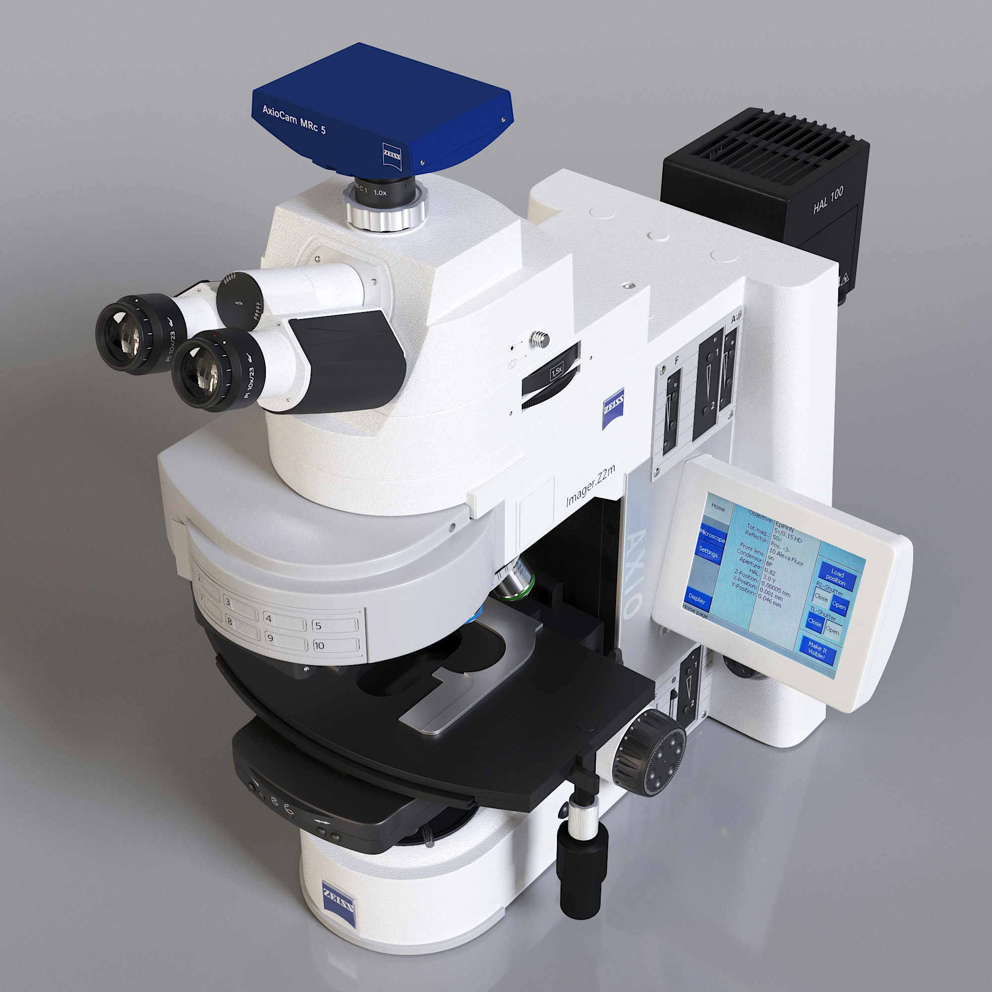 Microscope ZEISS Axio Imager 2 3D model_1