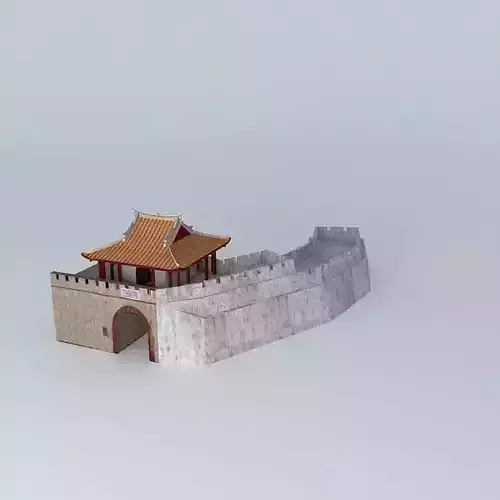 Penghu Magong Shun Cheng Gate Free 3D model