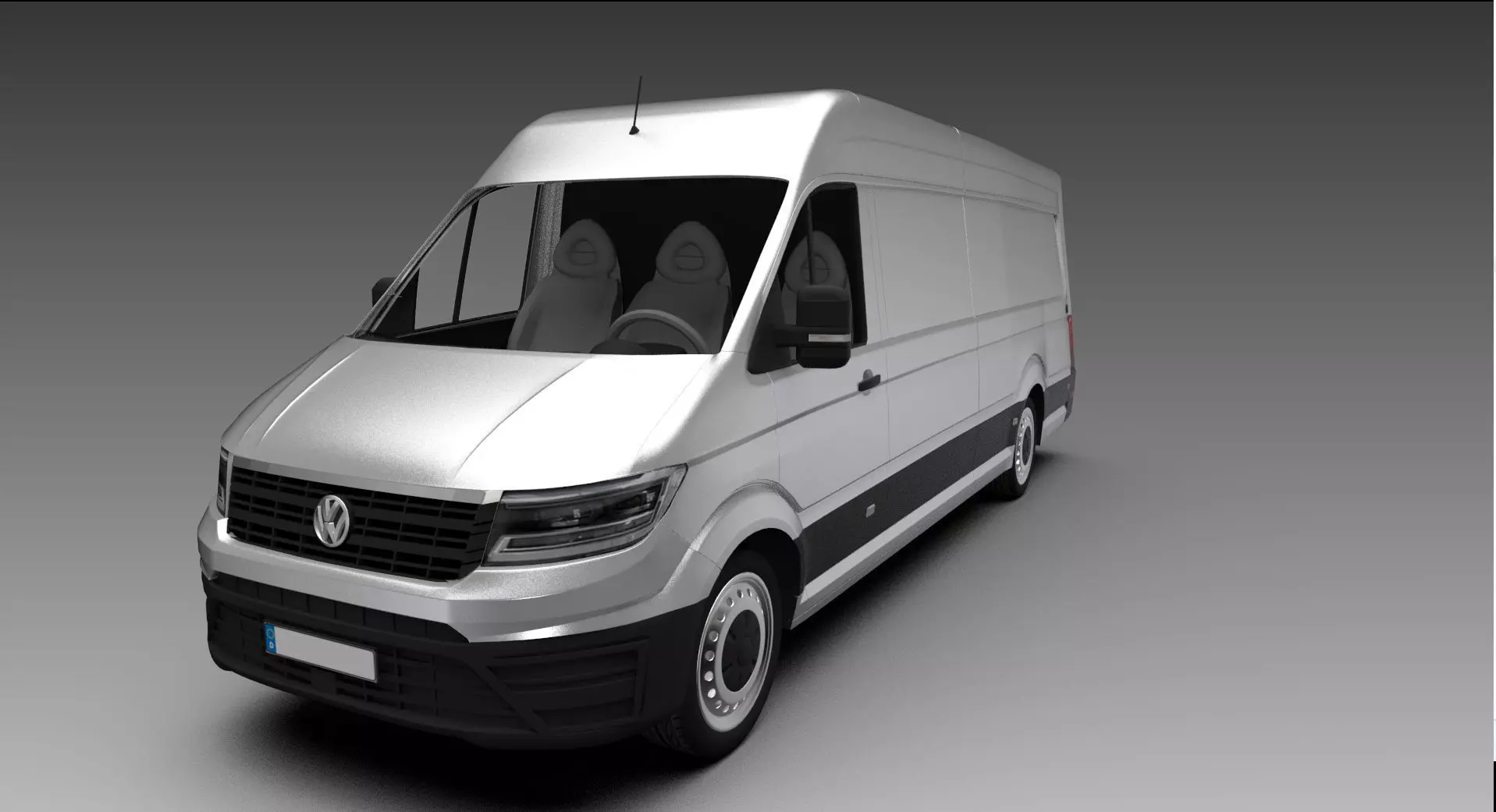 VW Crafter Kasten 3D model_0
