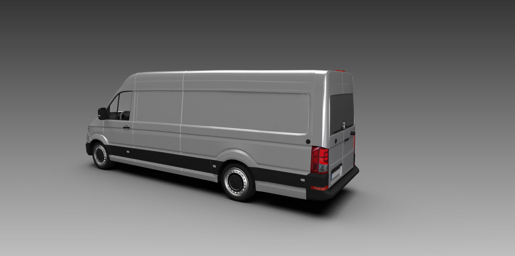 VW Crafter Kasten 3D model_1