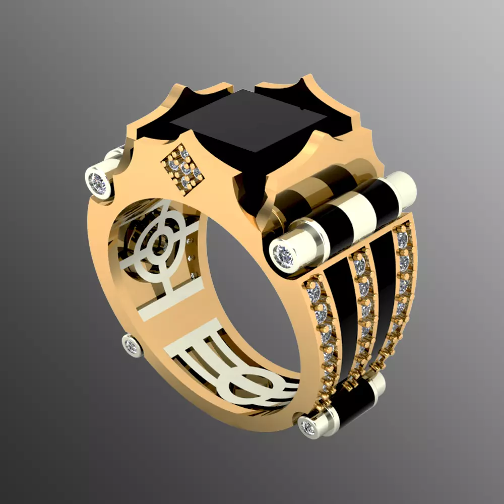 Ring od 128 3D print model_0