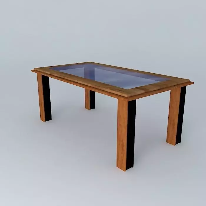 Mont Blanc Table  3D model_0