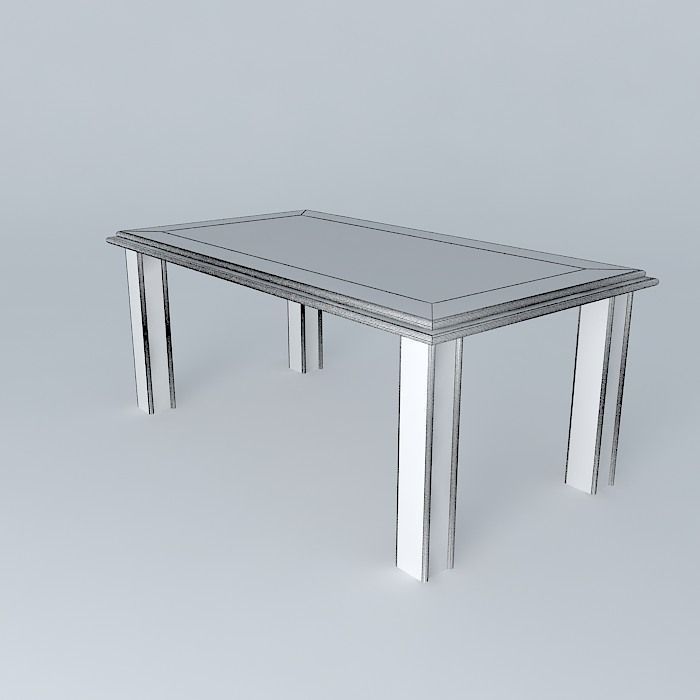 Mont Blanc Table  3D model_3