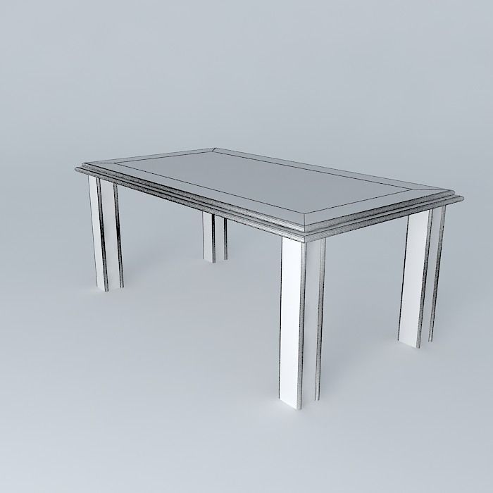 Mont Blanc Table  3D model_4