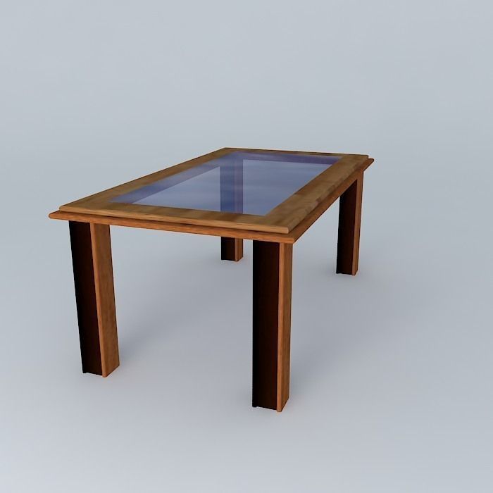 Mont Blanc Table  3D model_1