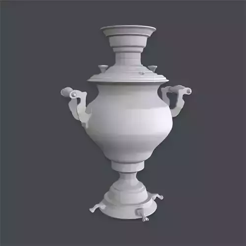 Samovar Base Mesh 3D model