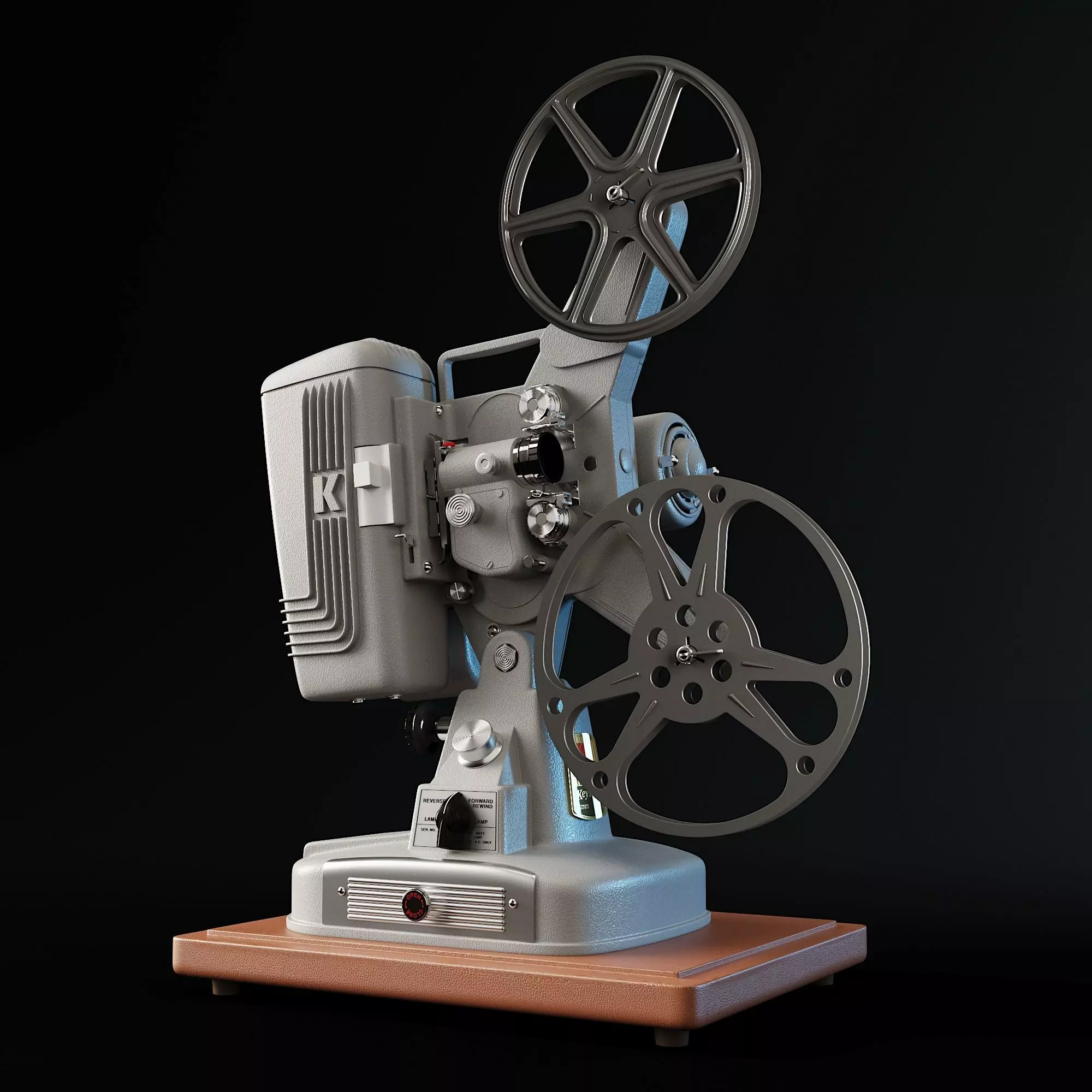 Keystone 109D 3D model_0