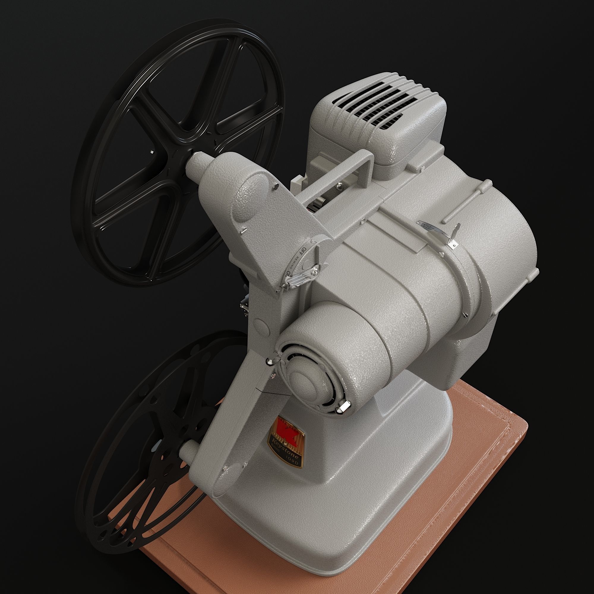 Keystone 109D 3D model_5