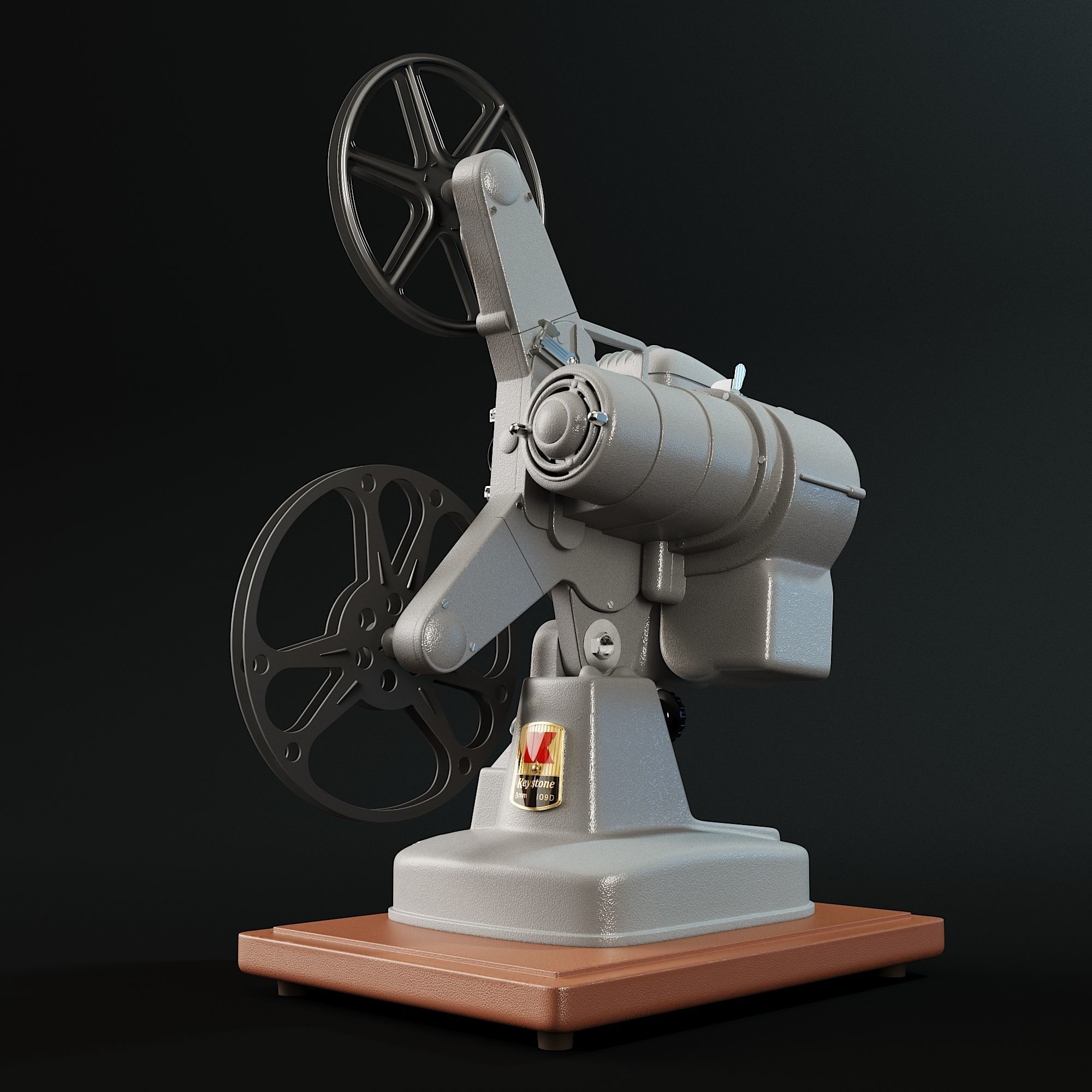 Keystone 109D 3D model_1