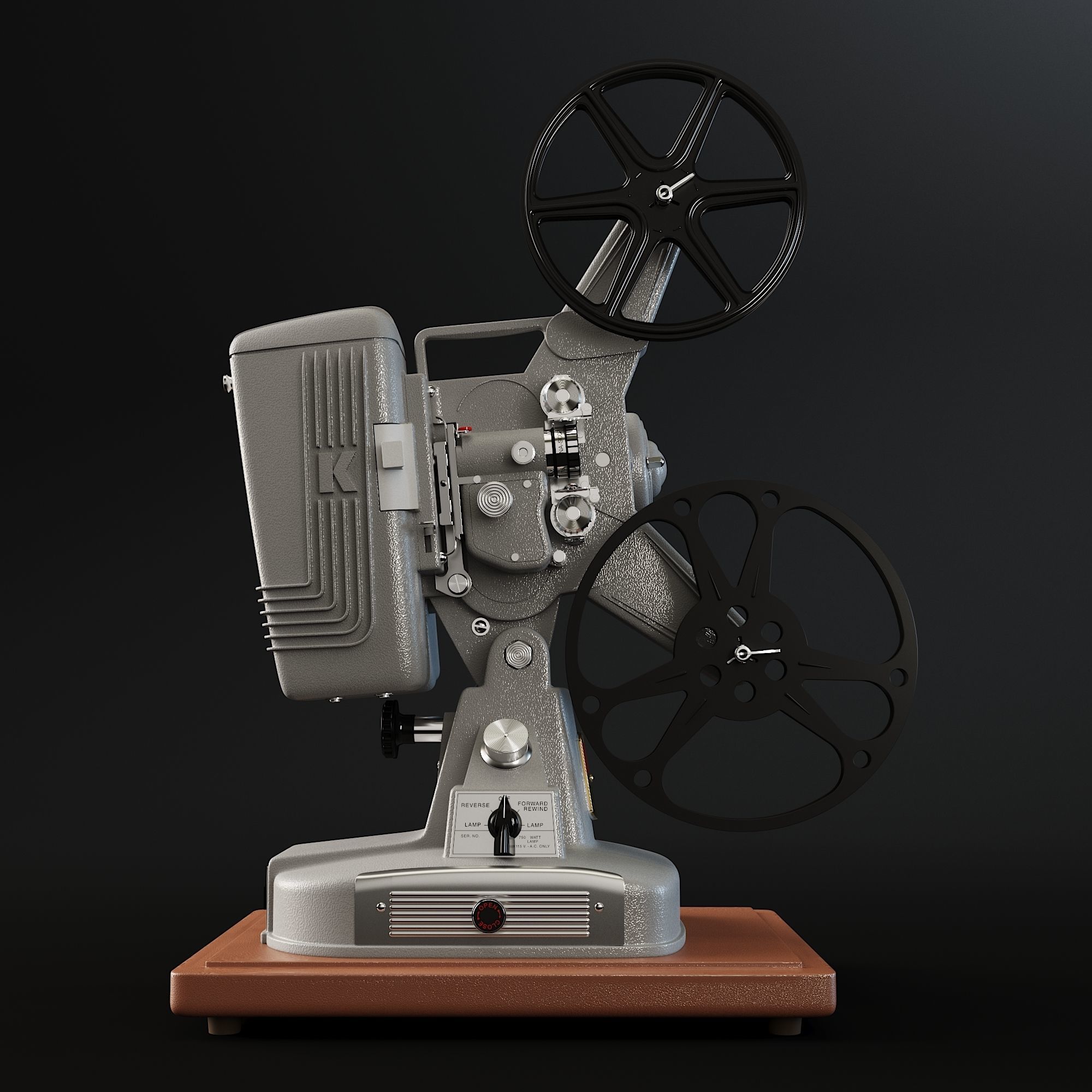 Keystone 109D 3D model_3