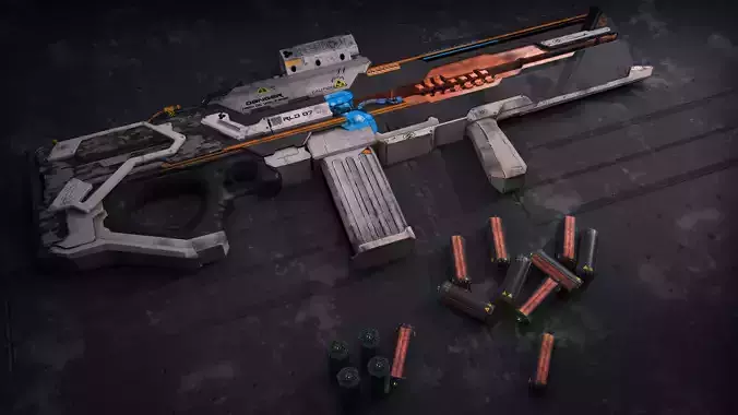 RLD-07 Sci-fi weapon