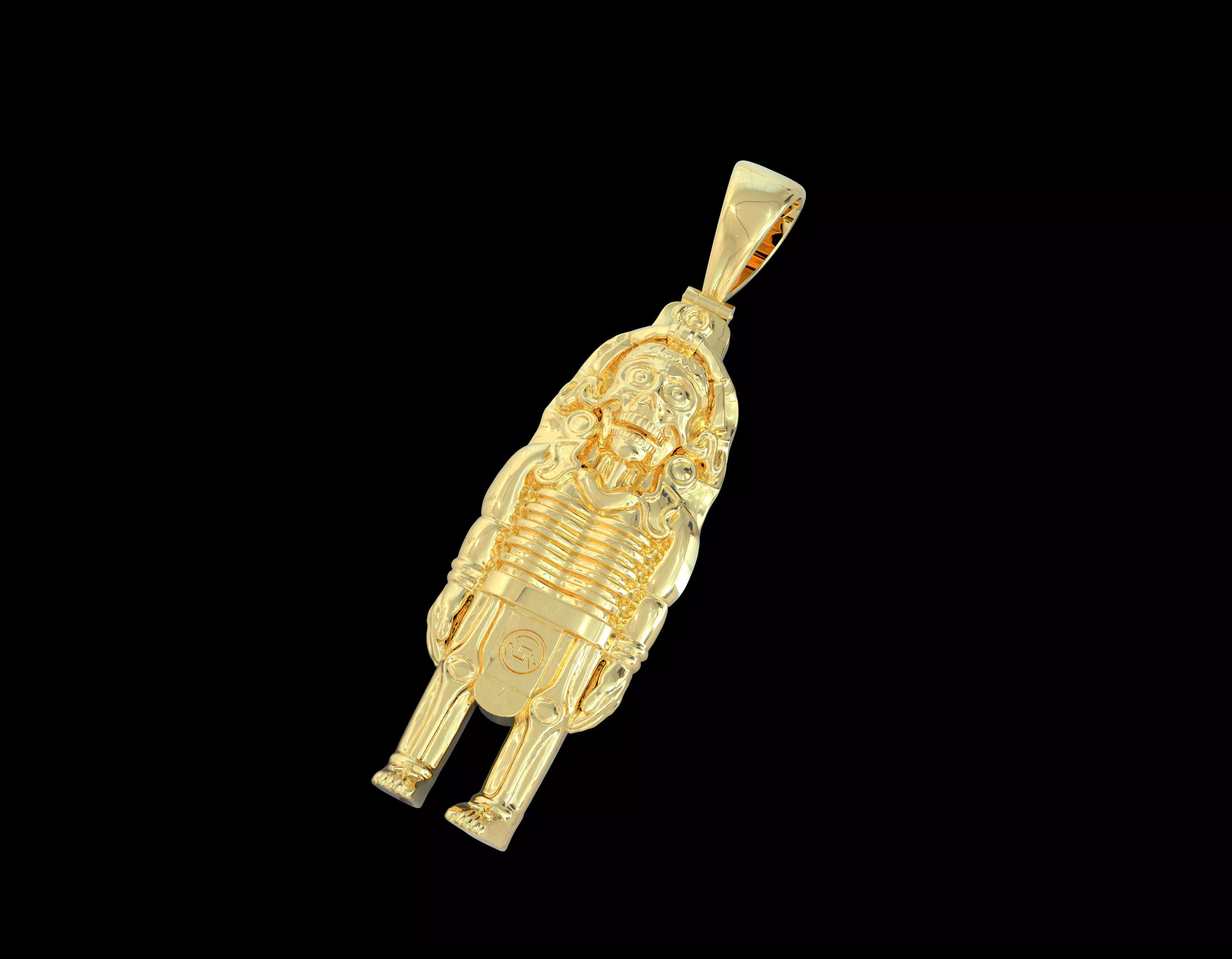 Pendant 002 3D print model_0