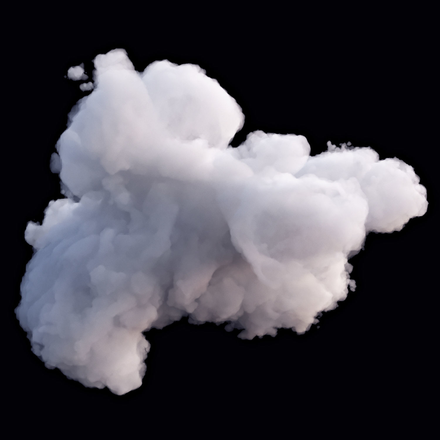 Polygon Cloud 3 3D model_3