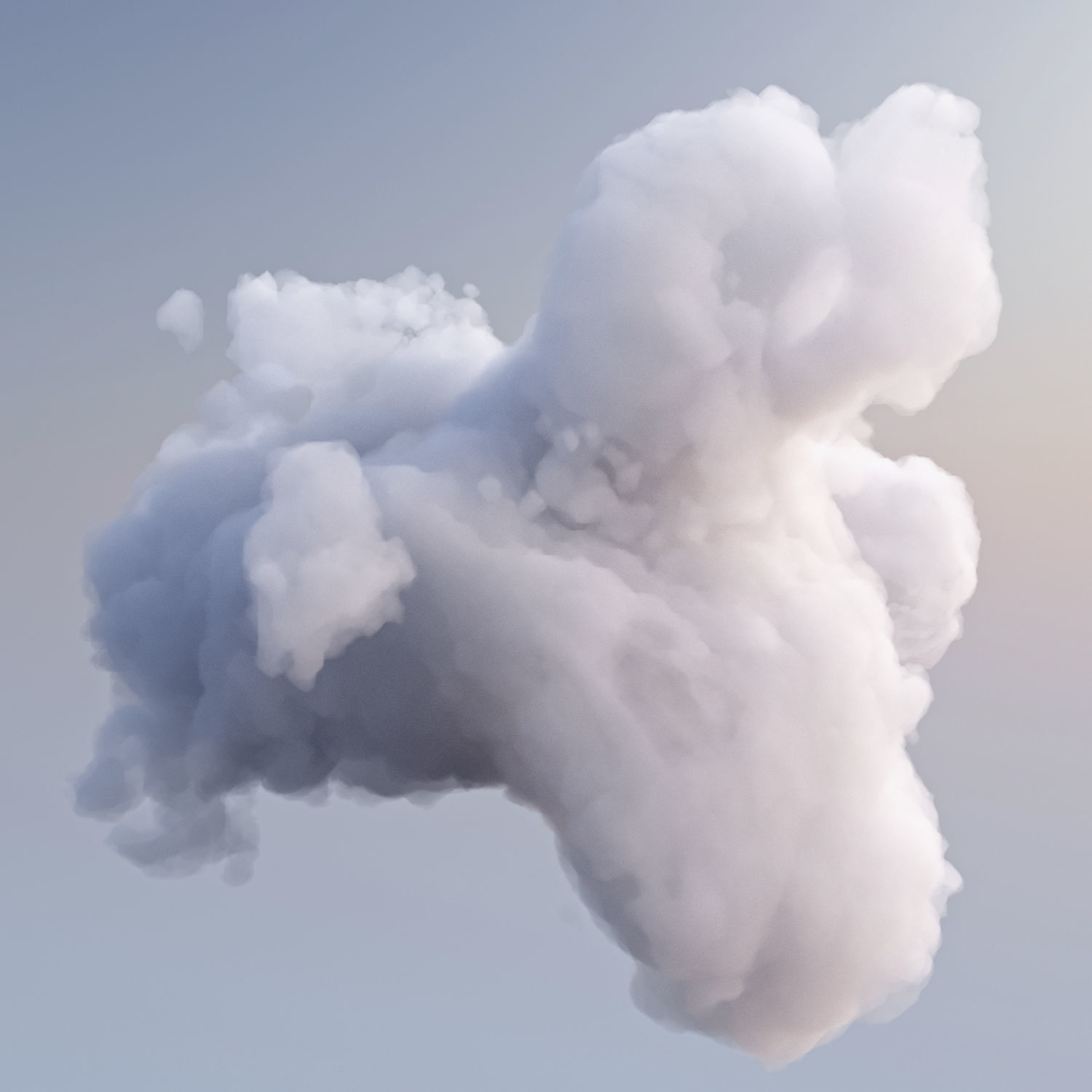 Polygon Cloud 3 3D model_1