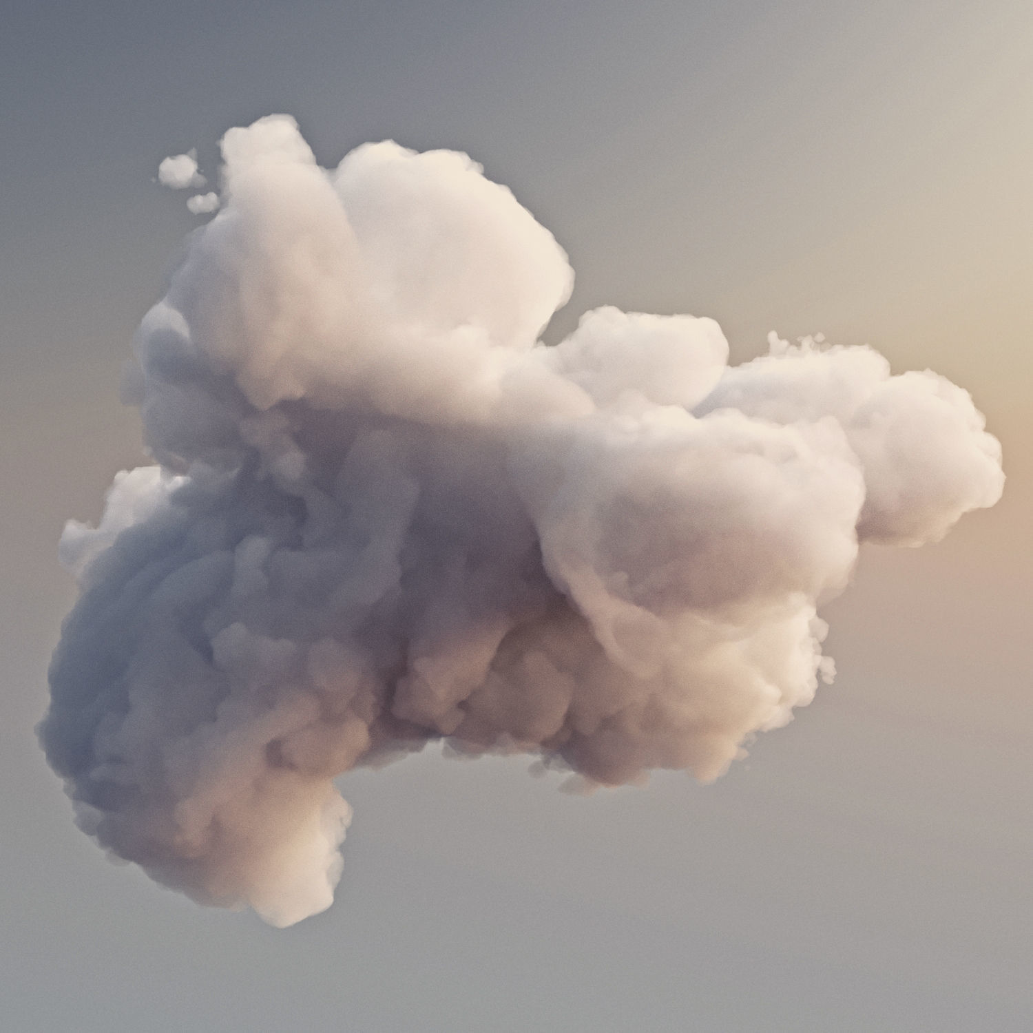 Polygon Cloud 3 3D model_4