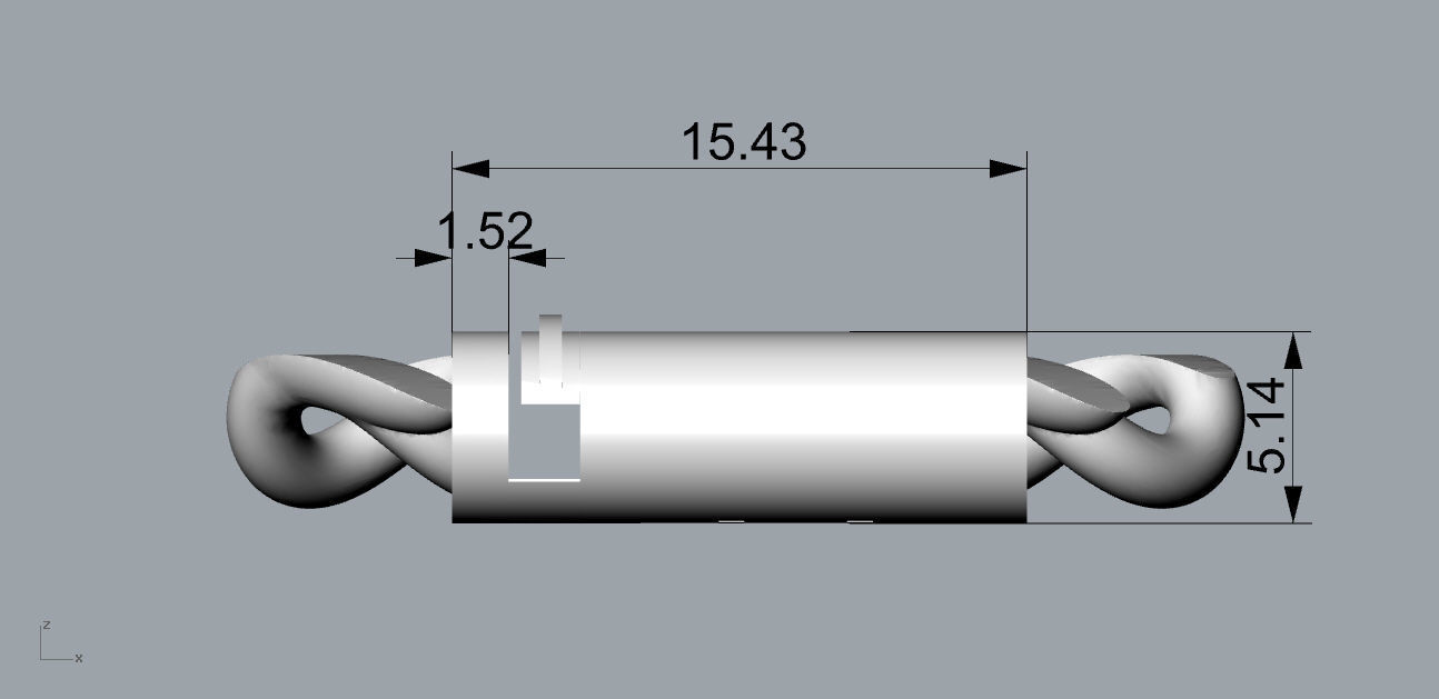 Chain bracelets 21 3D print model_12