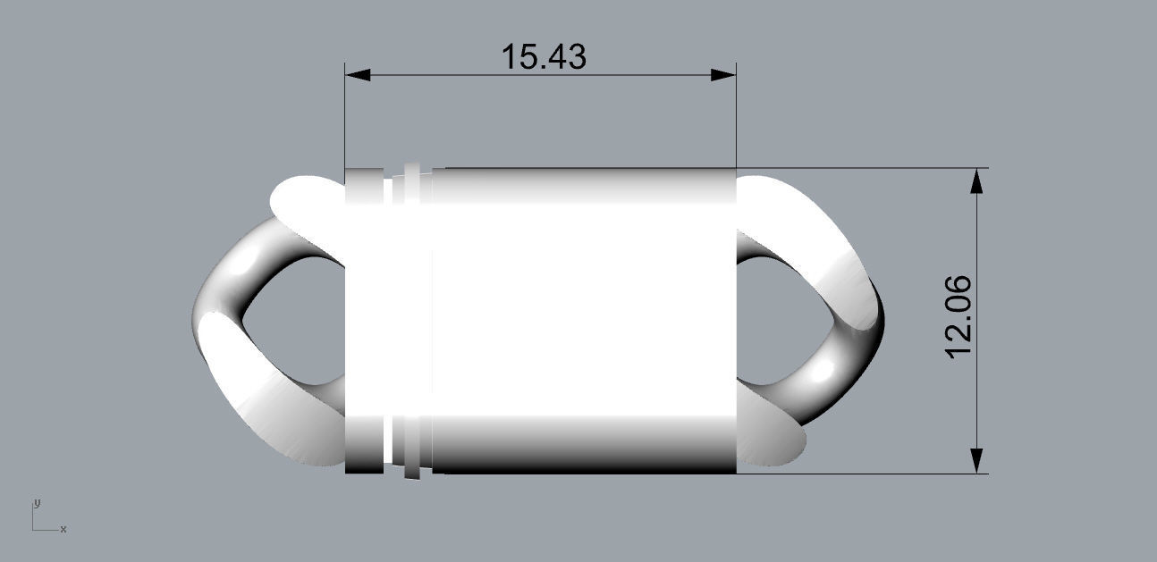 Chain bracelets 21 3D print model_11