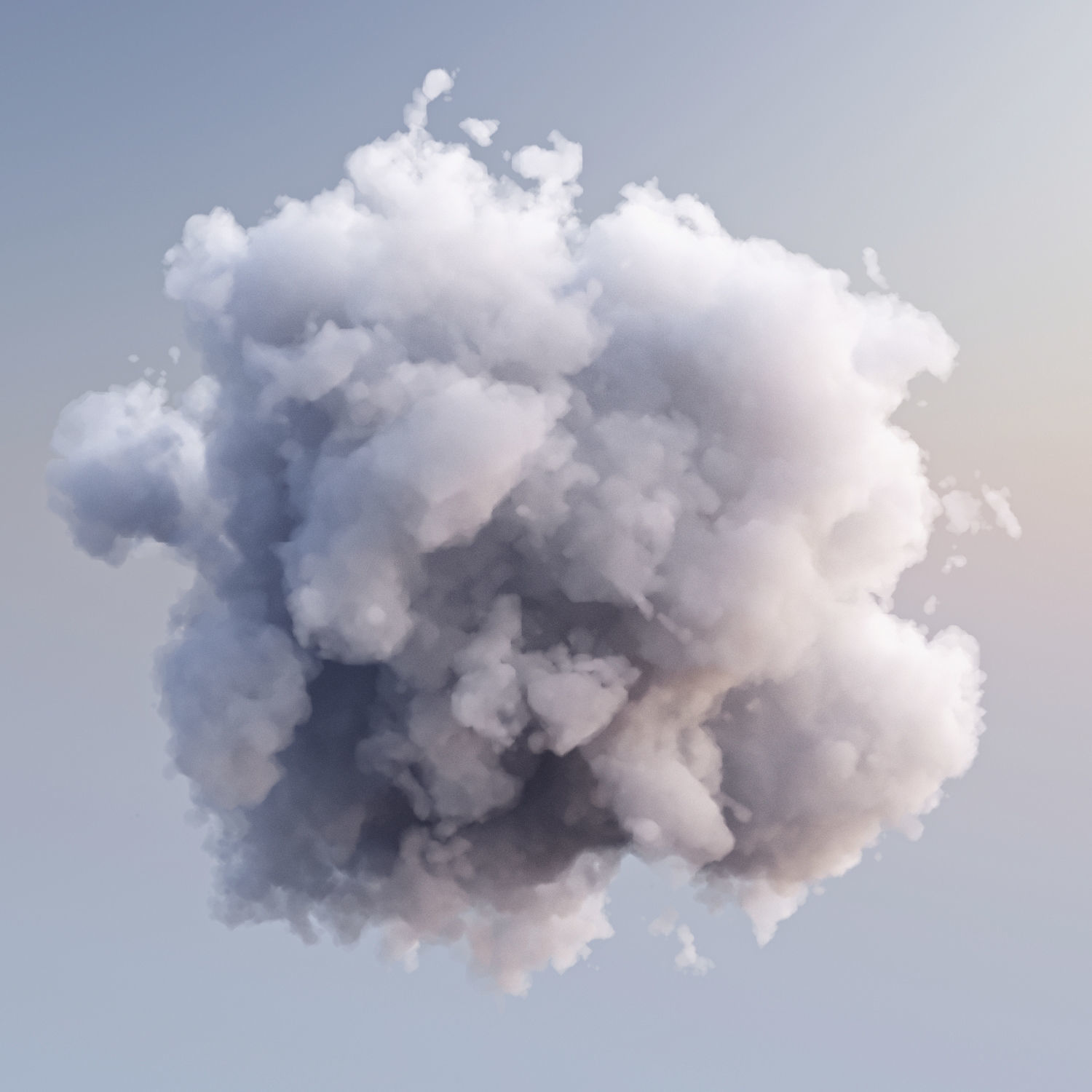 Polygon Cloud 5 3D model_2