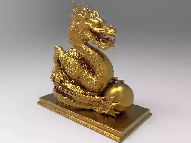 Chinese dragon for 3d printing 3D print model
