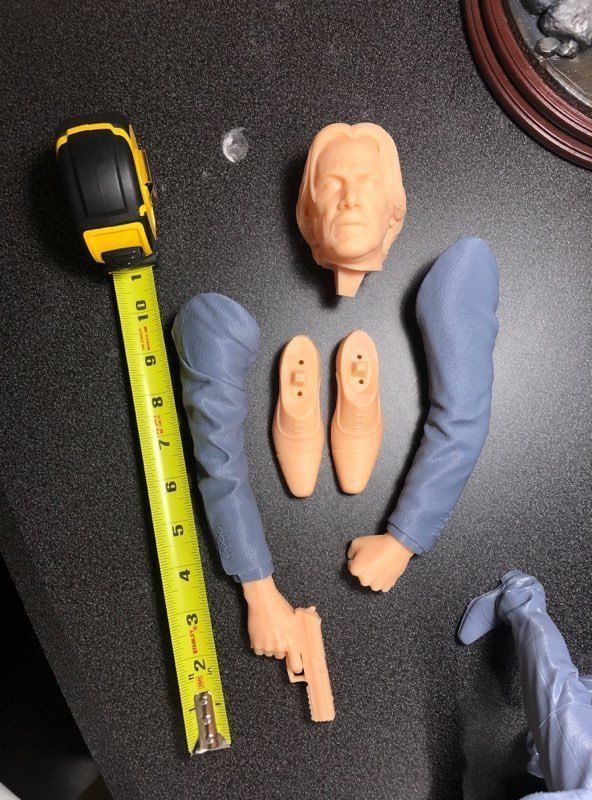 John Wick 3D Model 3D print model_22