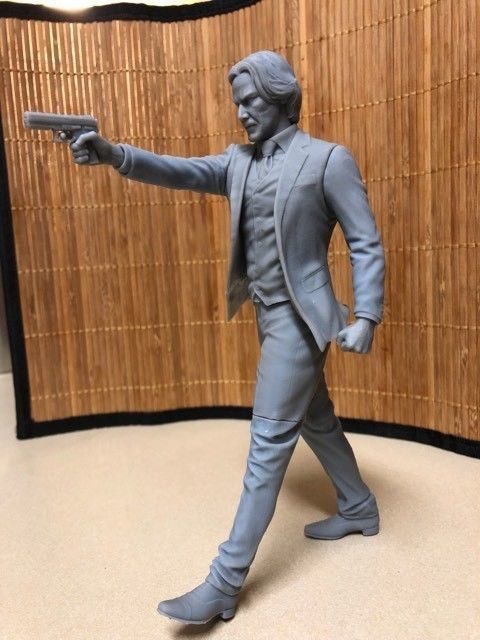 John Wick 3D Model 3D print model_45
