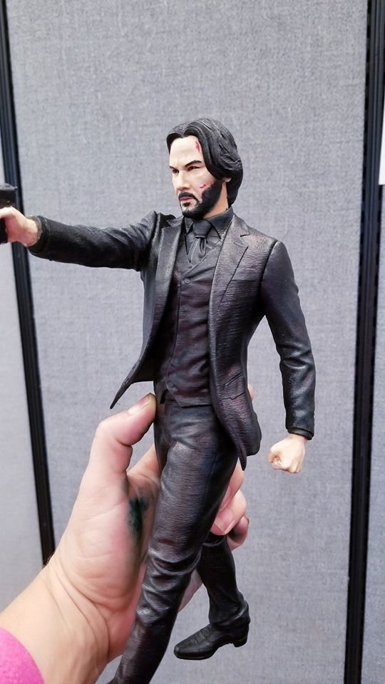 John Wick 3D Model 3D print model_54