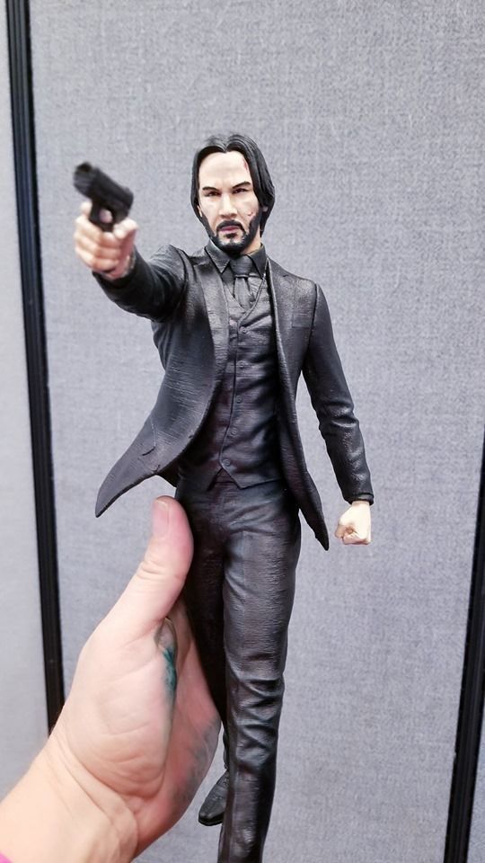 John Wick 3D Model 3D print model_44