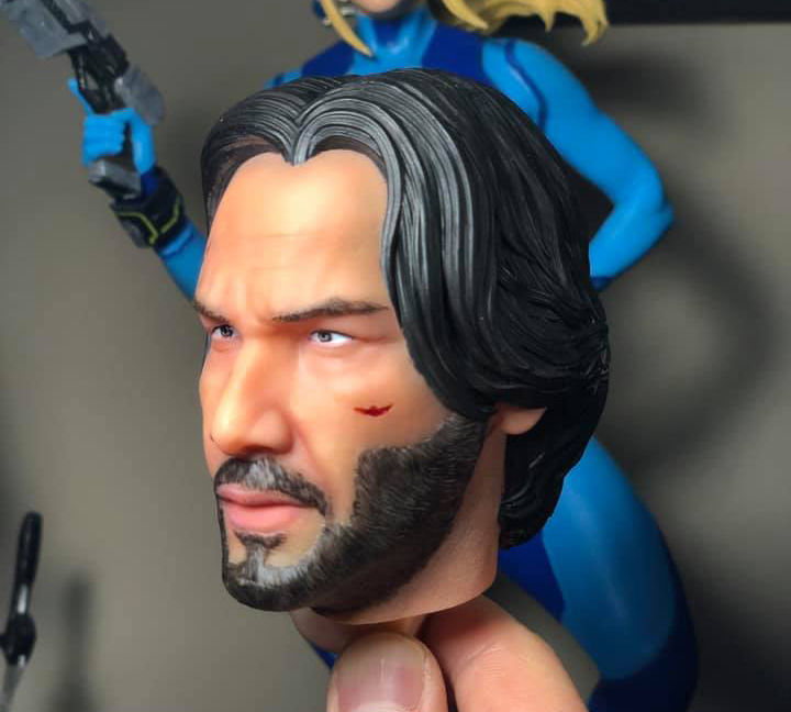 John Wick 3D Model 3D print model_40