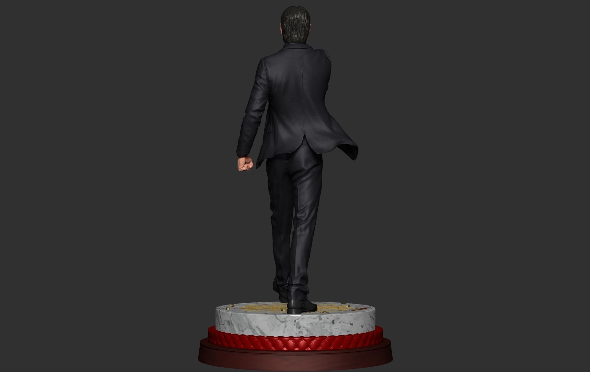 John Wick 3D Model 3D print model_13