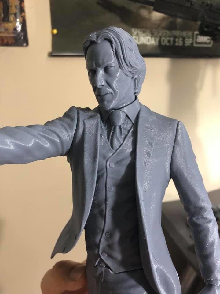 John Wick 3D Model 3D print model_27