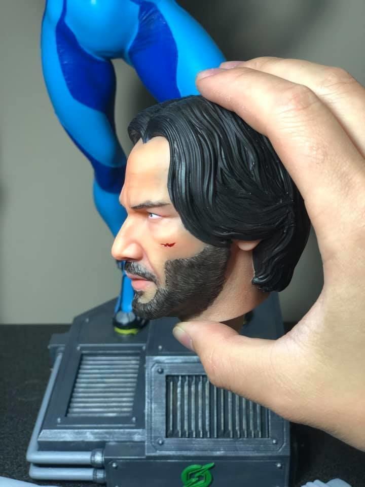 John Wick 3D Model 3D print model_36