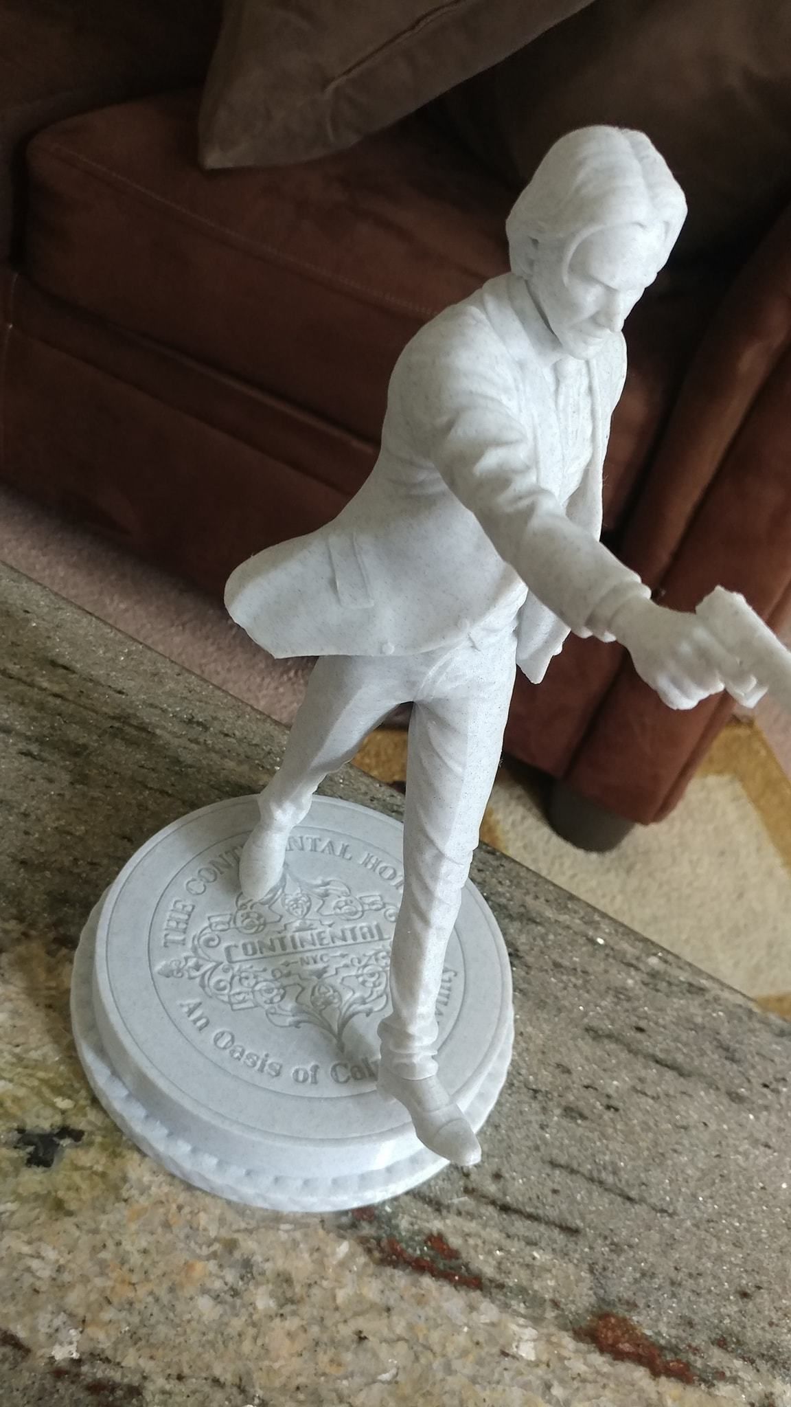 John Wick 3D Model 3D print model_53