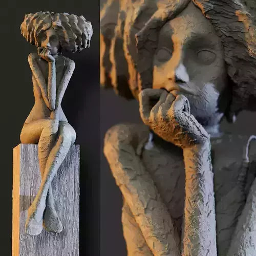 Valerie Hadida Melancolia Sculpture