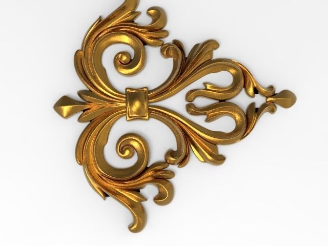 decorative pattern 3D model_43