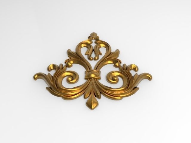 decorative pattern 3D model_35