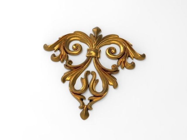 decorative pattern 3D model_40