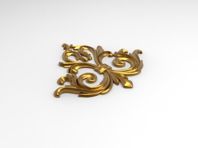 decorative pattern 3D model_17