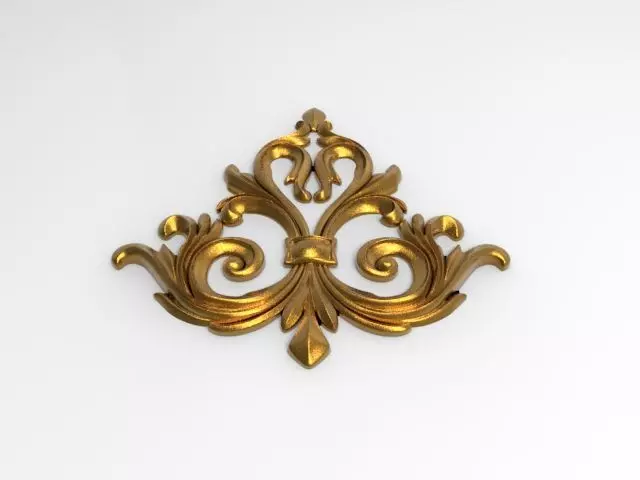 decorative pattern 3D model_0