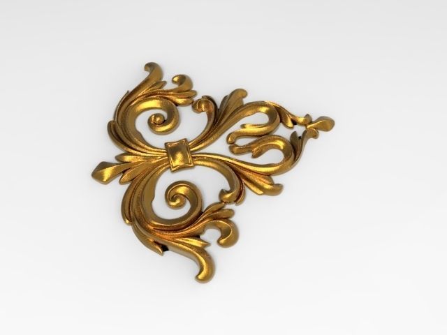 decorative pattern 3D model_29